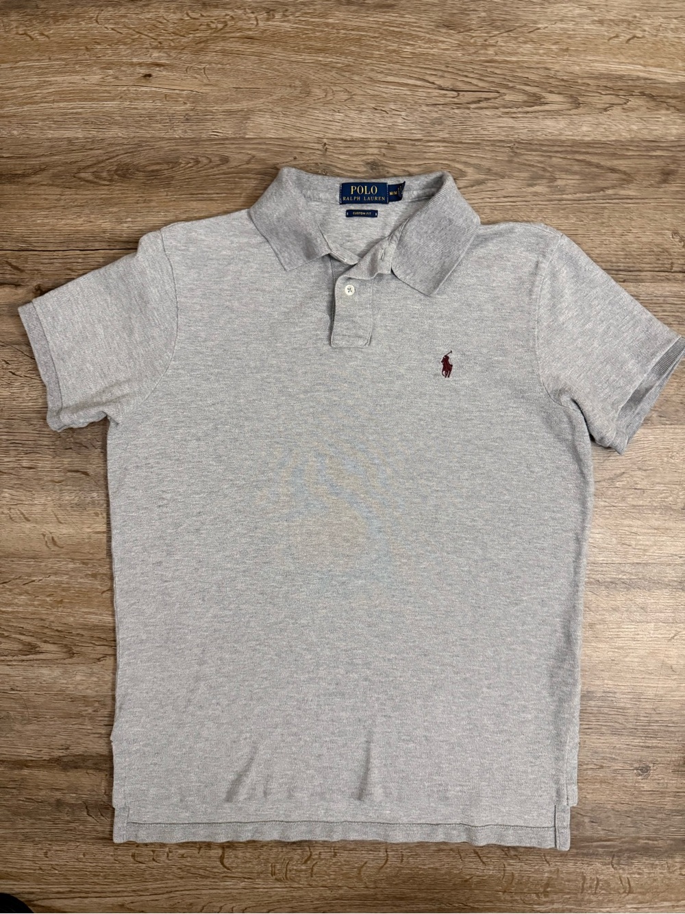 Polo Ralph Lauren • Gray Custom Fit Polo